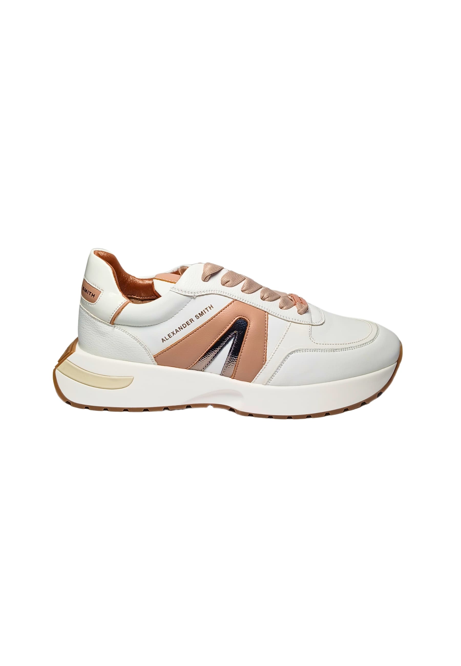 Women's Shoes Alexander Smith Hyde Woman-White Nude