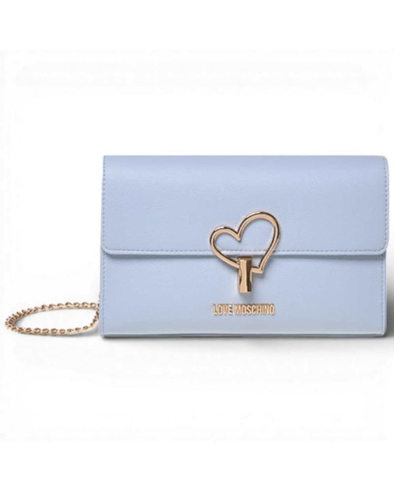 Love Moschino Women's handbag in Eco-leather with golden logo