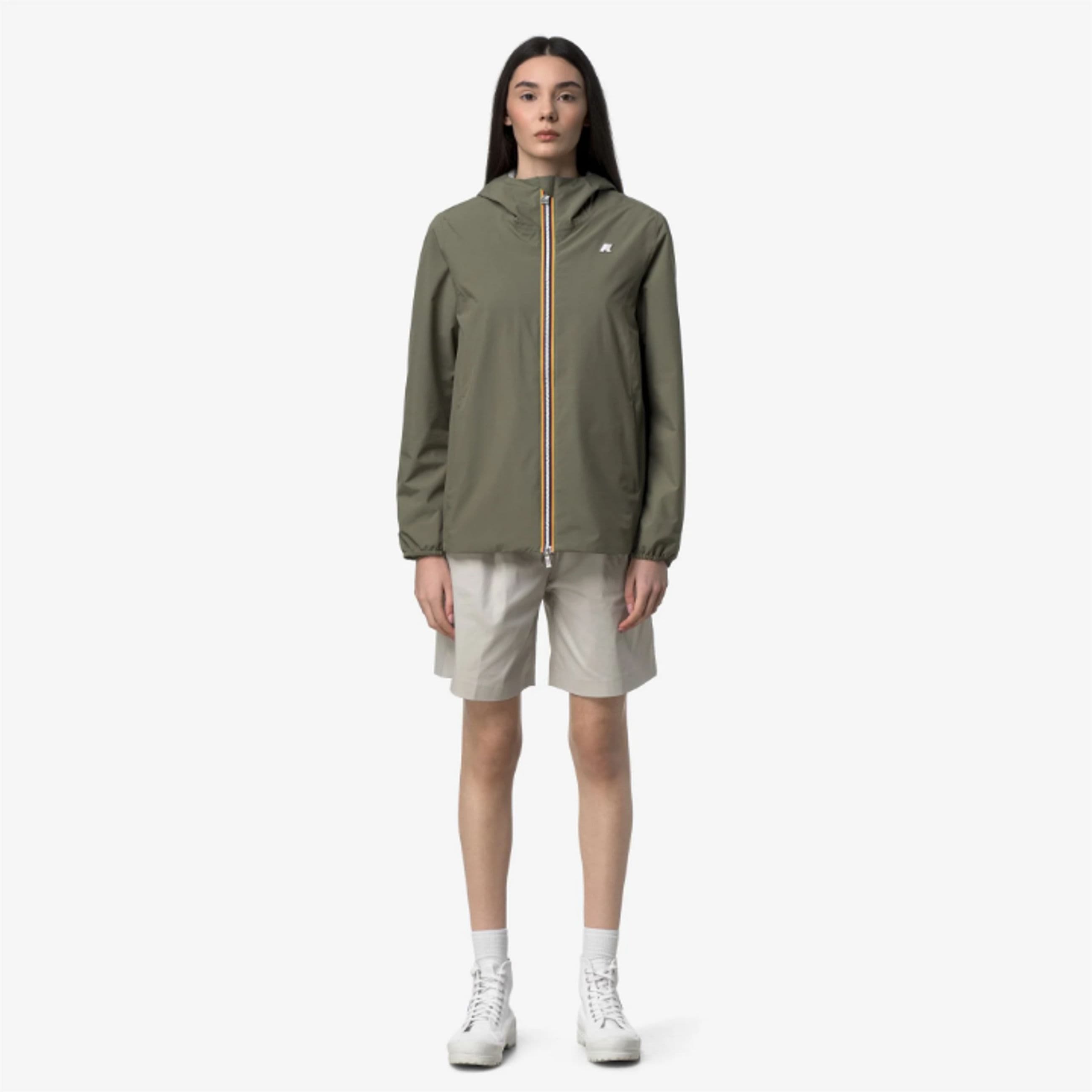 marguerite stretch poly jersey Woman K-way K8138PW-V15 Green