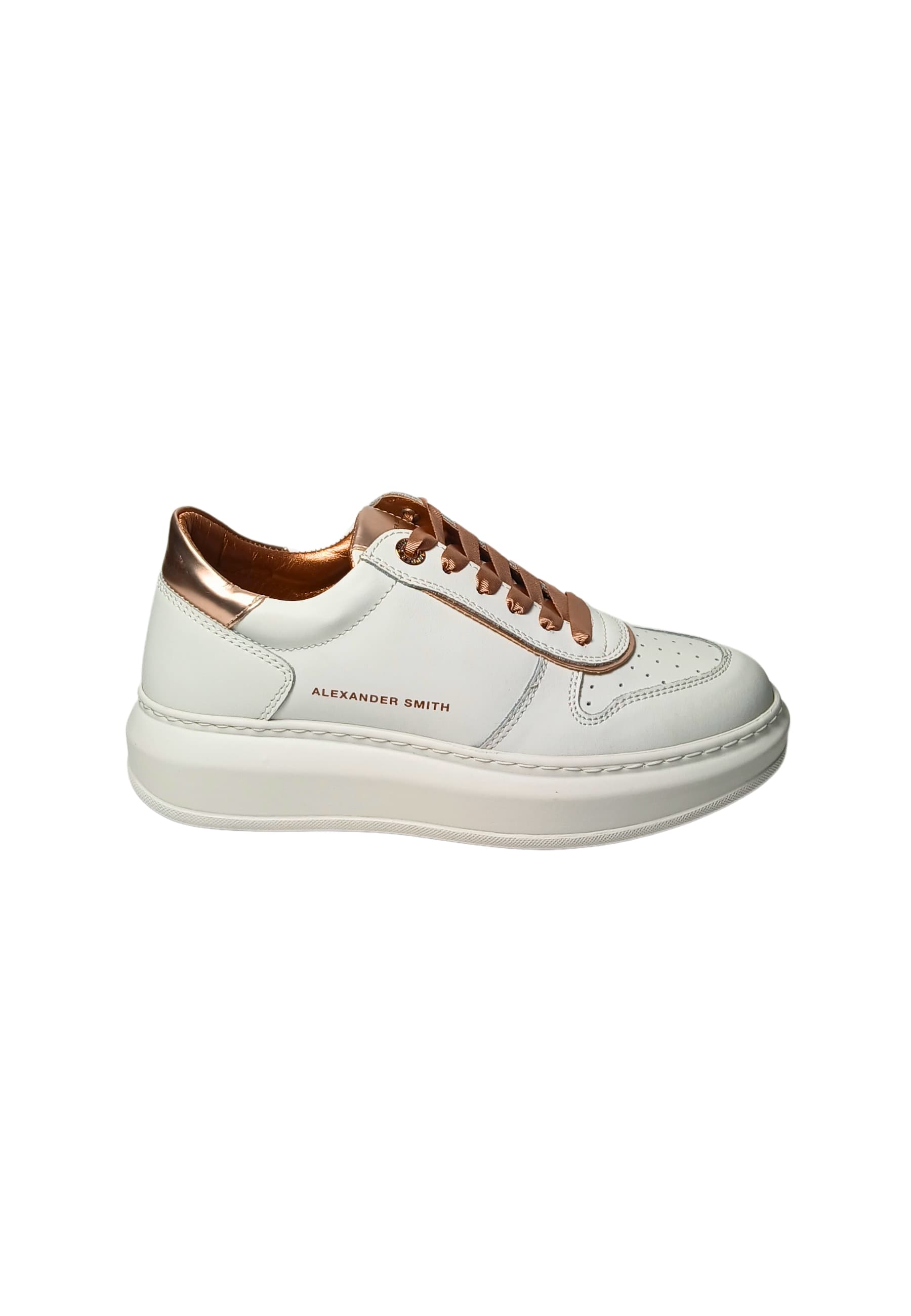 Women's Shoes Alexander Smith Cambridge Woman-White Copper