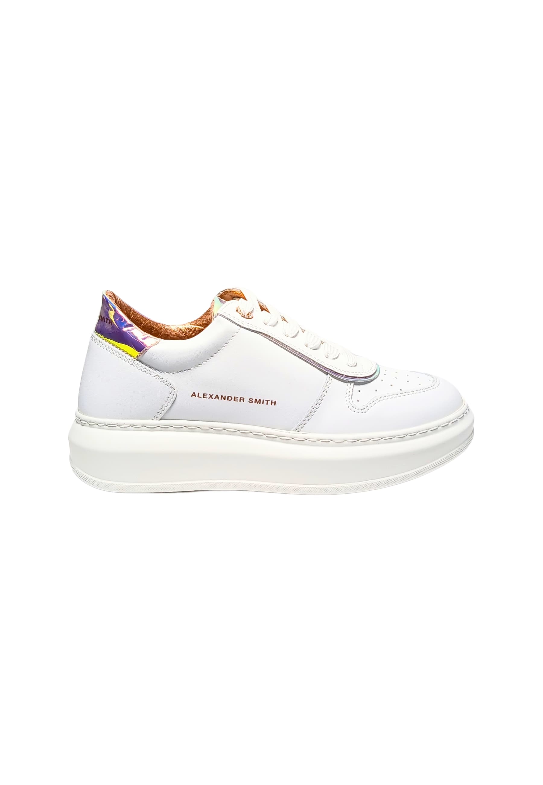 Women's Shoes Alexander Smith Cambridge Woman- White Iride Peach