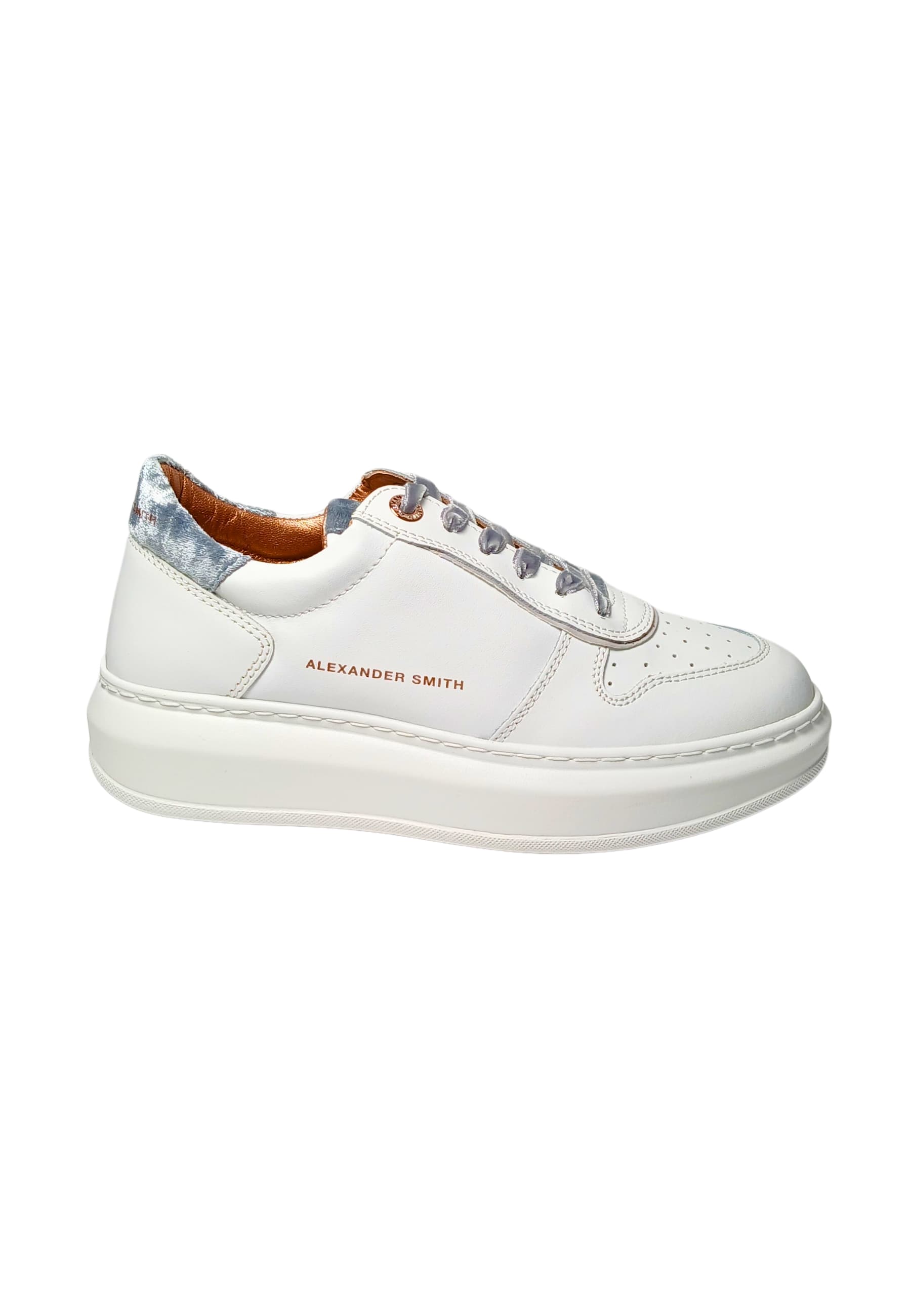 Women's Shoes Alexander Smith Cambridge Woman- White Grey