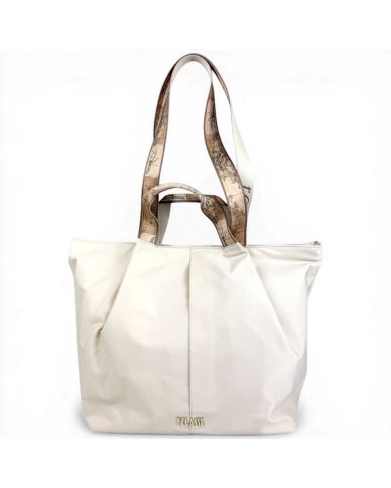 Alviero Martini 1 Classe Shopping bag Breeze Nylon Woman Champagne Fabric