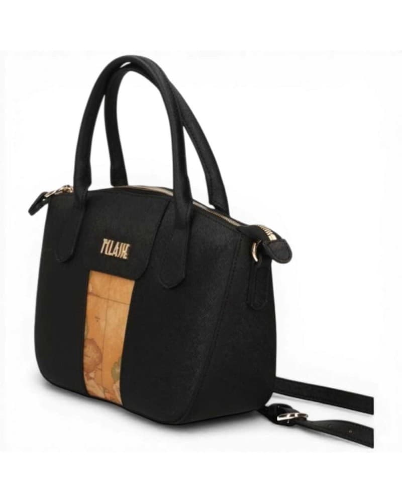 Alviero Martini 1 Classe Handbag Bloom City Women Black Leather