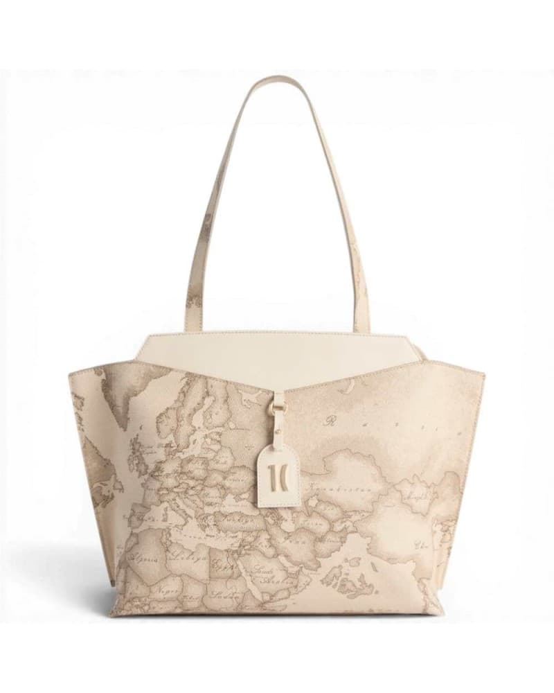 Alviero Martini 1 Classe Shopping bag Rituals Geo Safari Women's Rafia Fabric