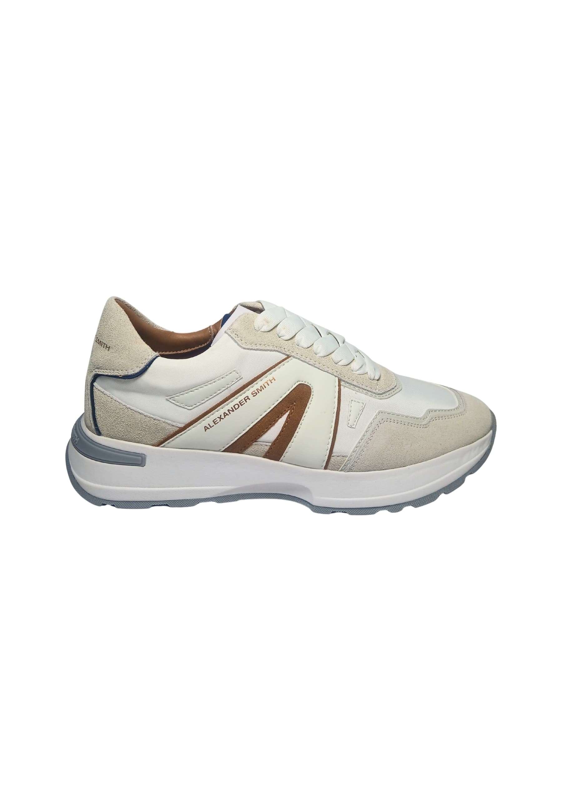 Men's Shoes Alexander Smith Liverpool Man White Ivory