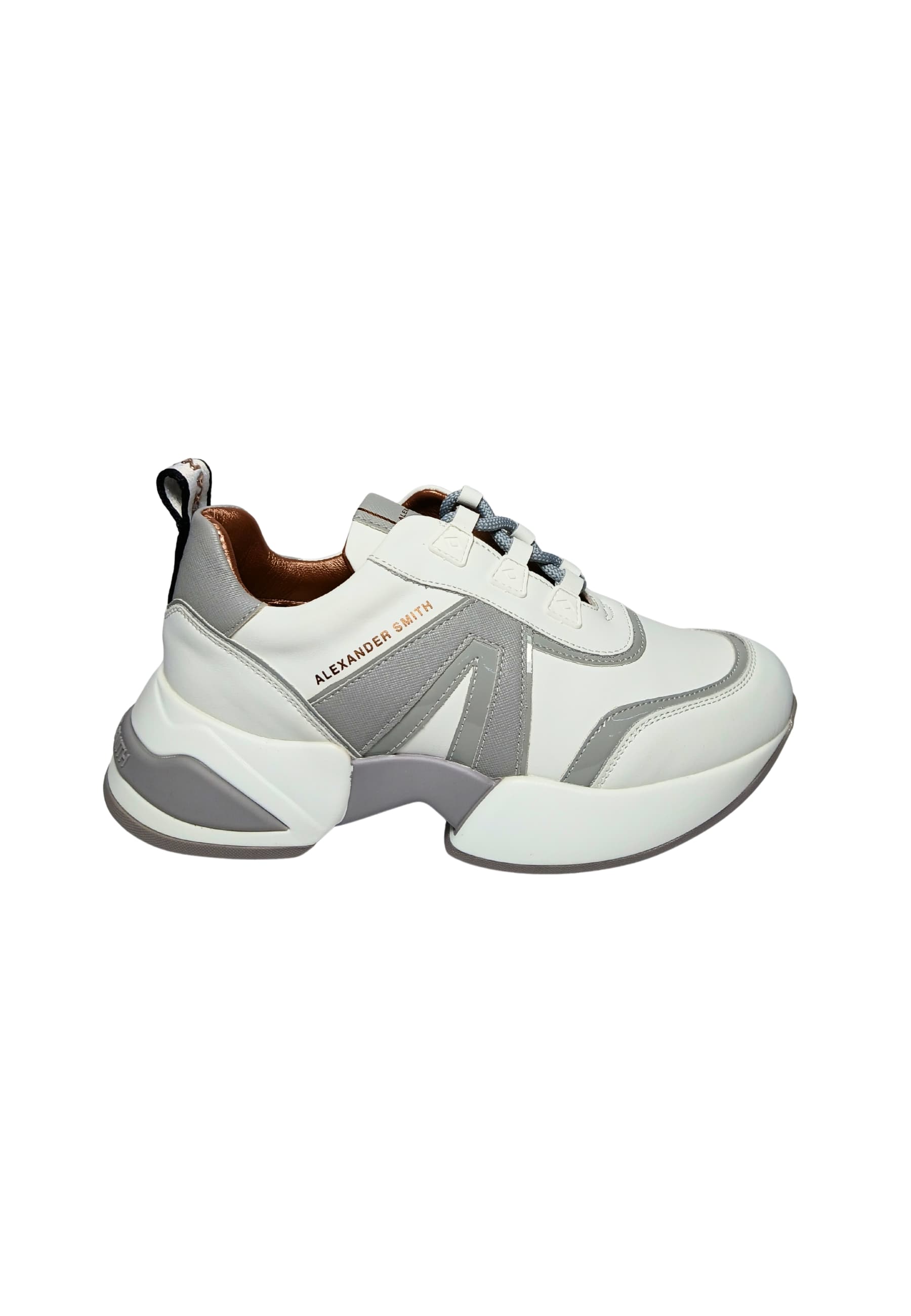 Women's Shoes Alexander Smith Marble Woman White Light Avio