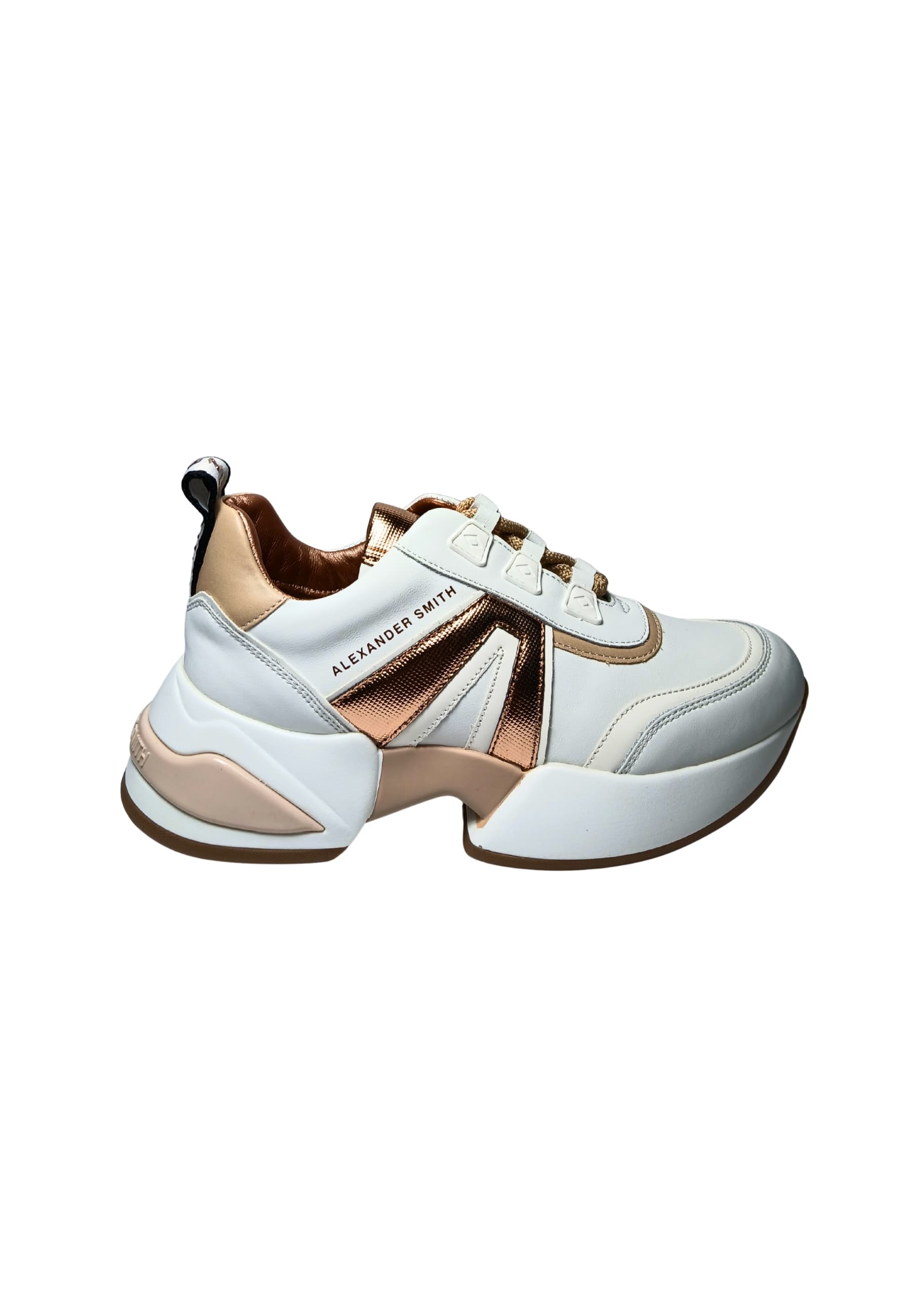 Women's Shoes Alexander Smith Marble Woman White Copper