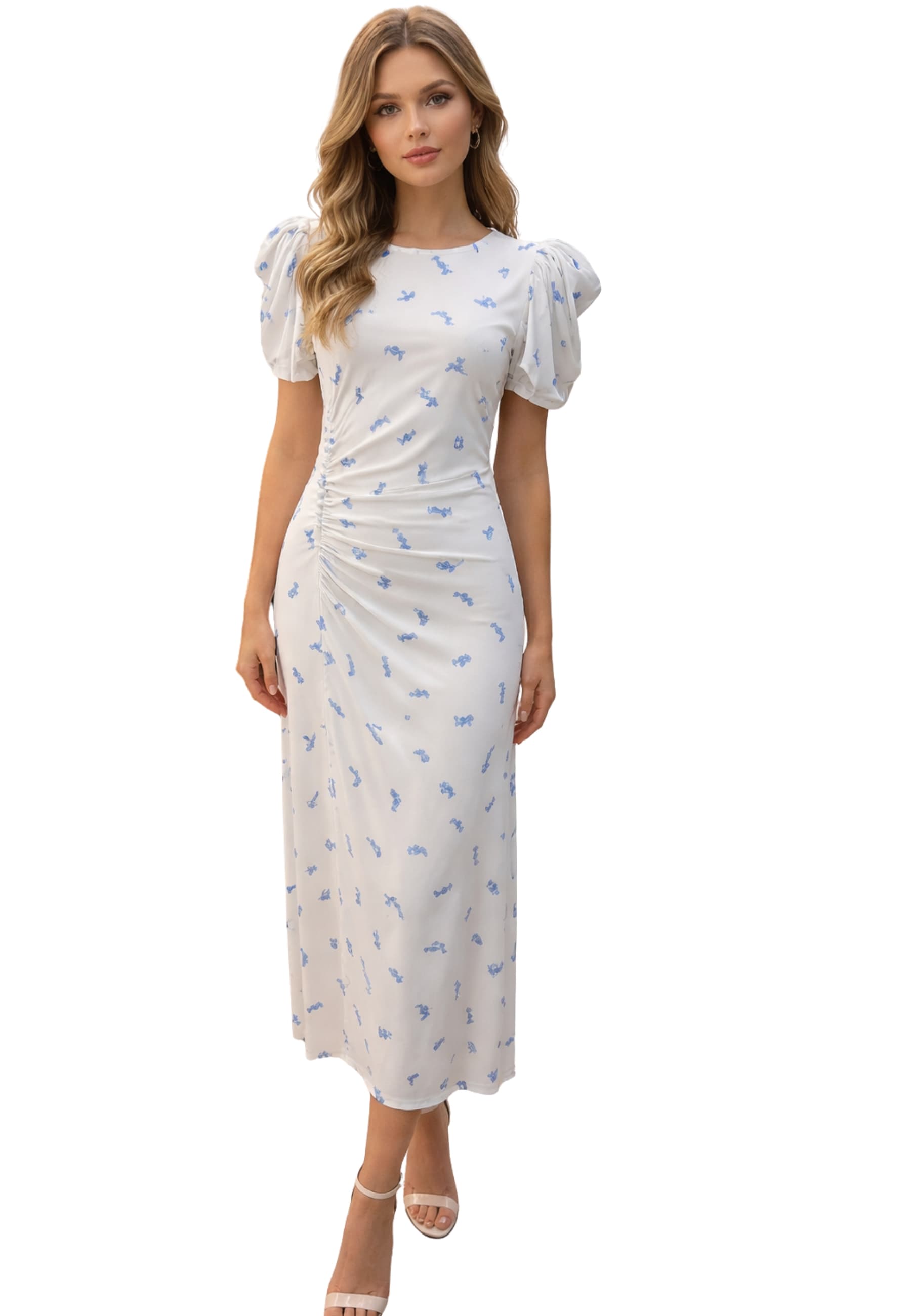 Women's Dress Mar De Margaritas with forward slit