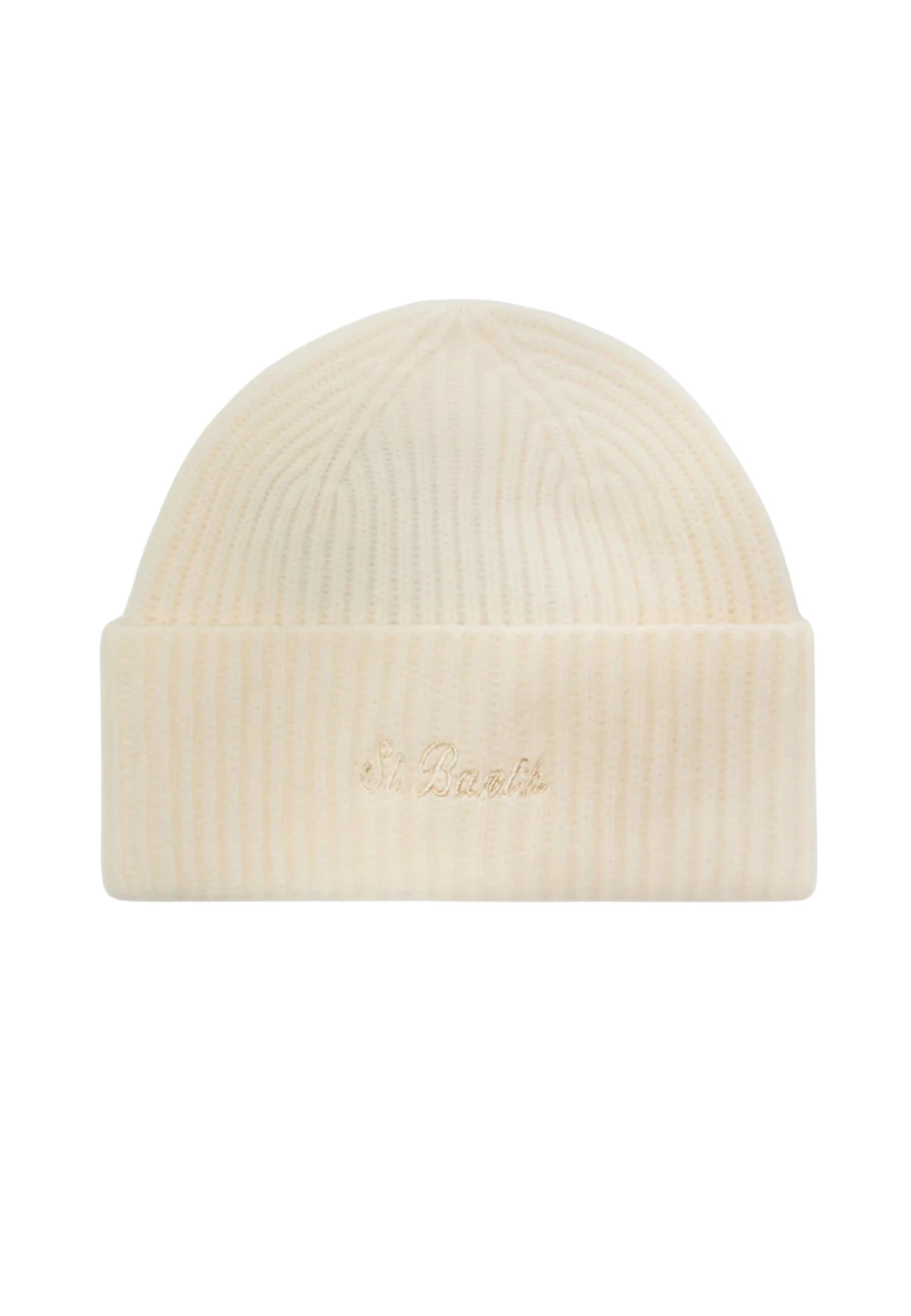 Beret Saint Barth embroidered logo