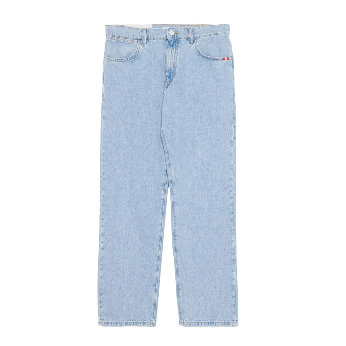Jeans Amish Recycled Denim Broken Bleach