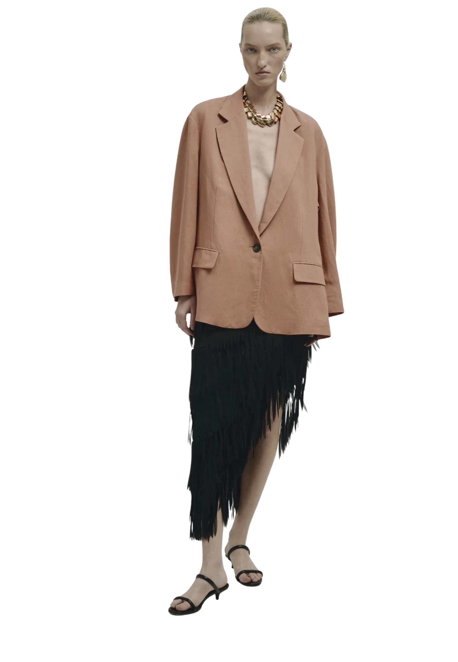 Women's Jacket Erika Cavallini monopetto
