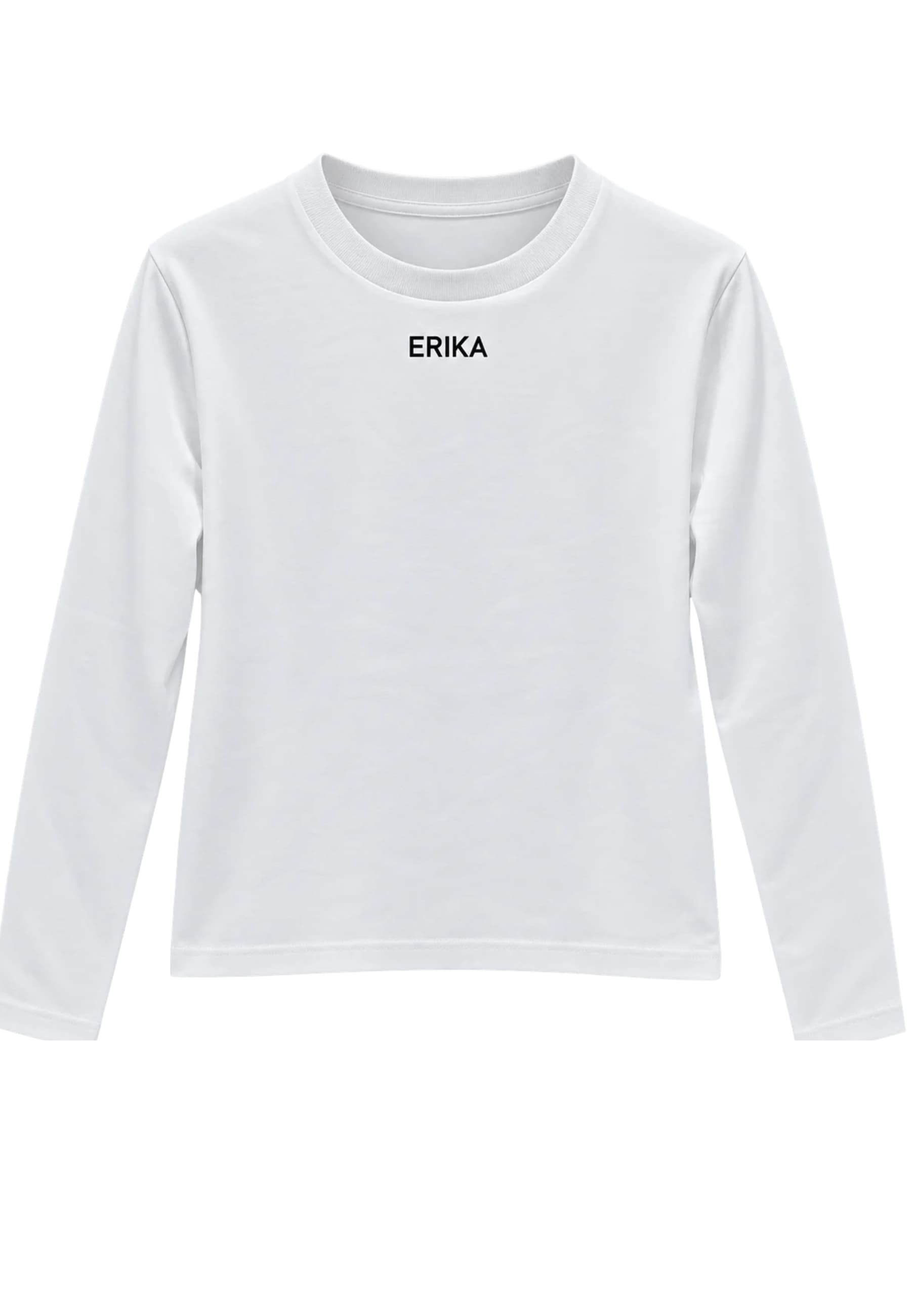 T-shirt long sleeve Erika Cavallini with writing