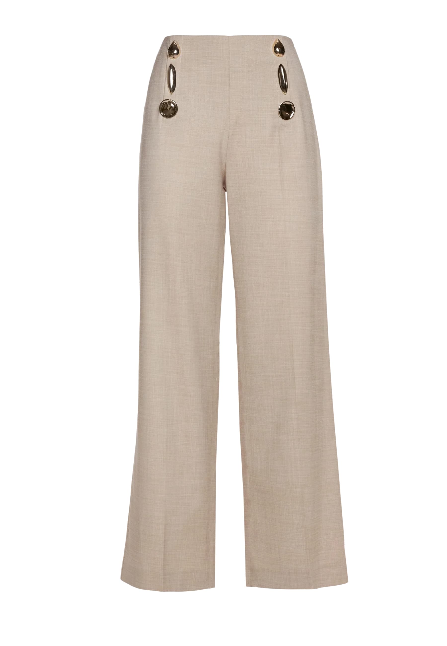 trousers Simona Corsellini with gold details