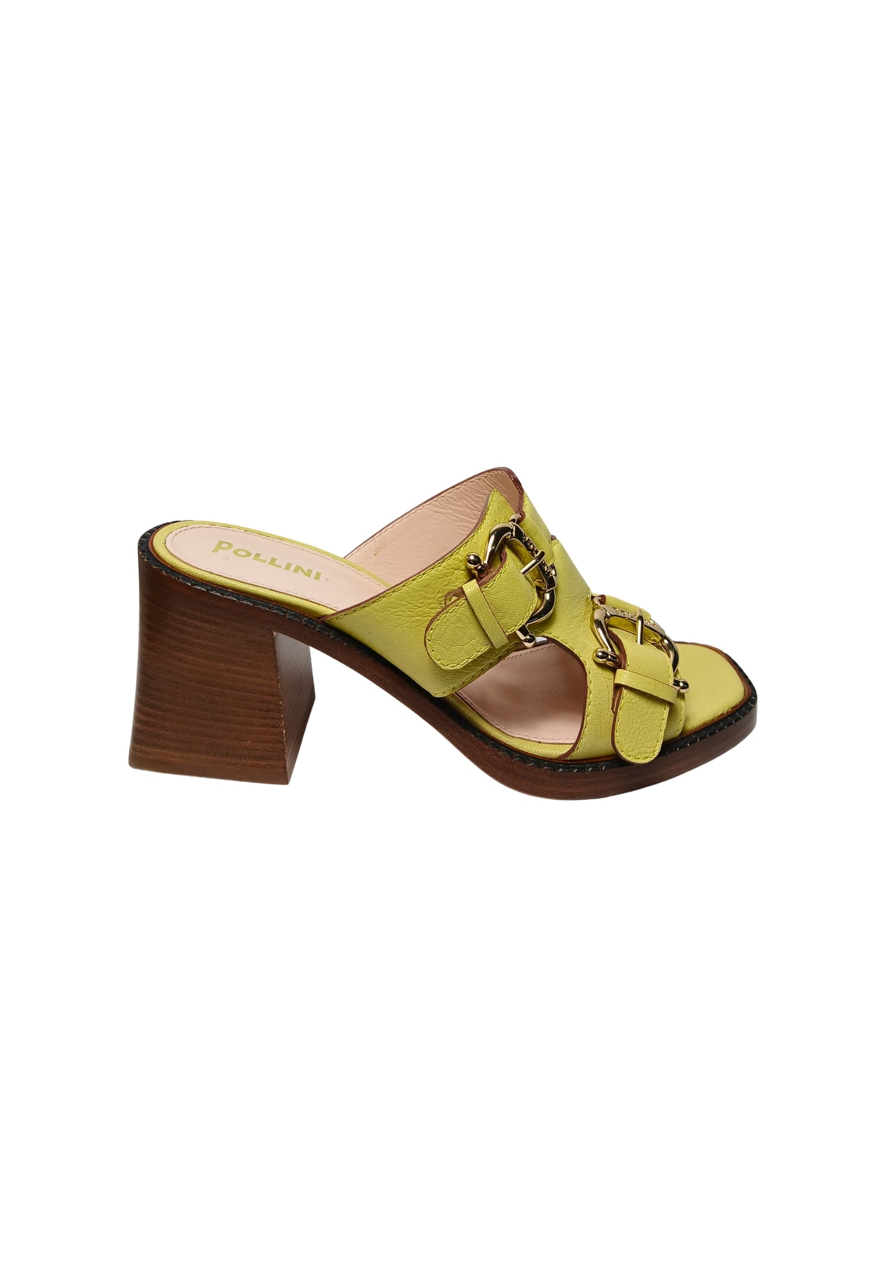 pa28058C0epa0412 Pollini Women's Yellow Leather