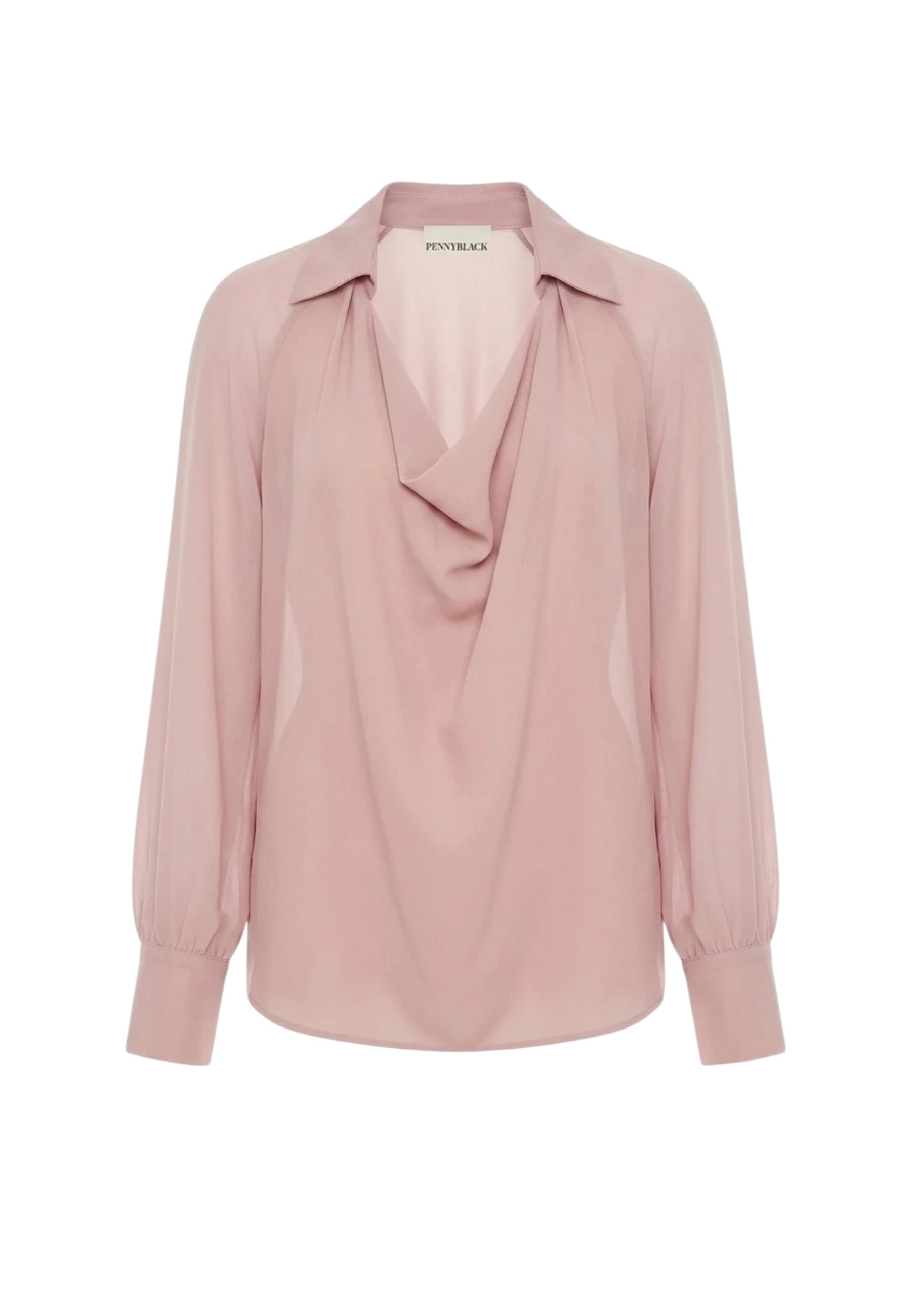 Blue Woman Penny Black pbpgirante-004 Shaber neck