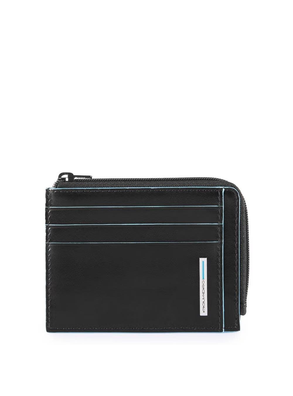 Men's coin holder Piquadro PP4822B2R-N Black