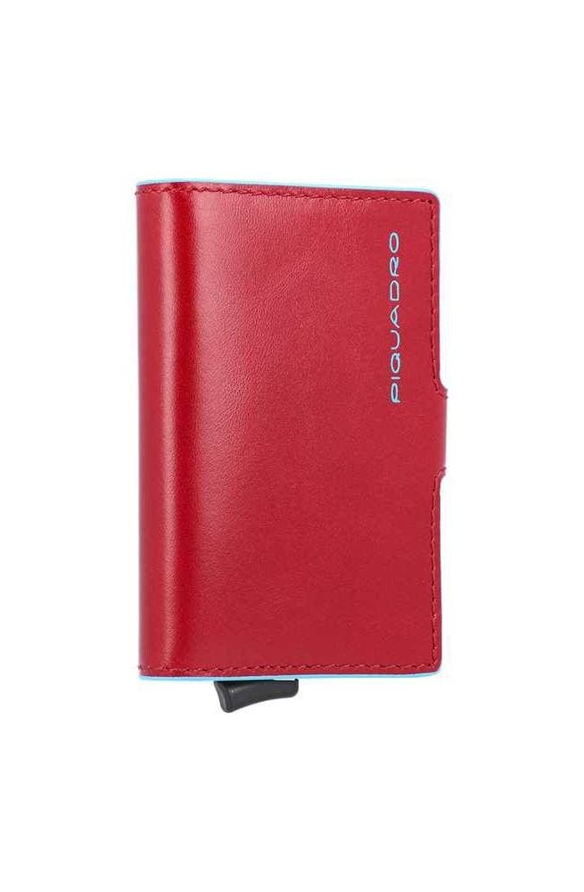 Card holder Piquadro Blue Square red rfid - PP5649B2R-R