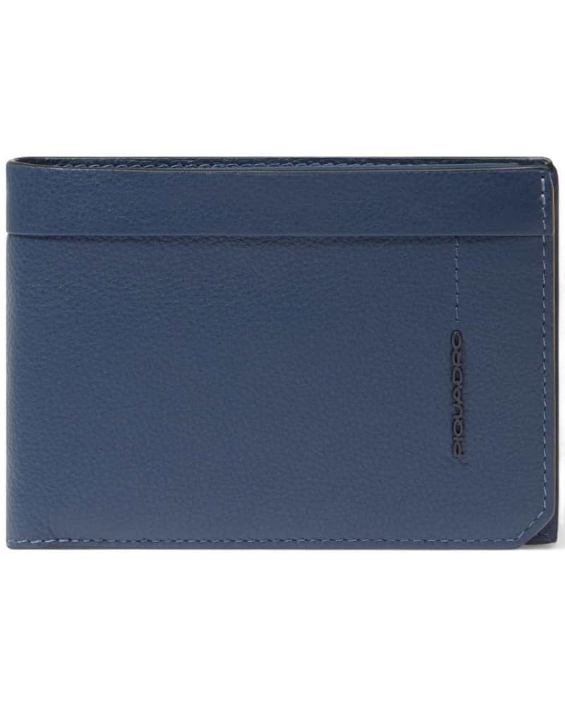 Piquadro Portfolio W137r Man Blue Leather - PU1392W137R-BLU