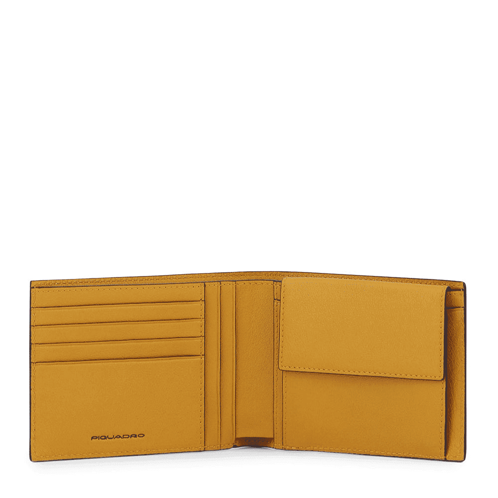 Wallet Man Piquadro PU257B3R-BLUTM Multicolor