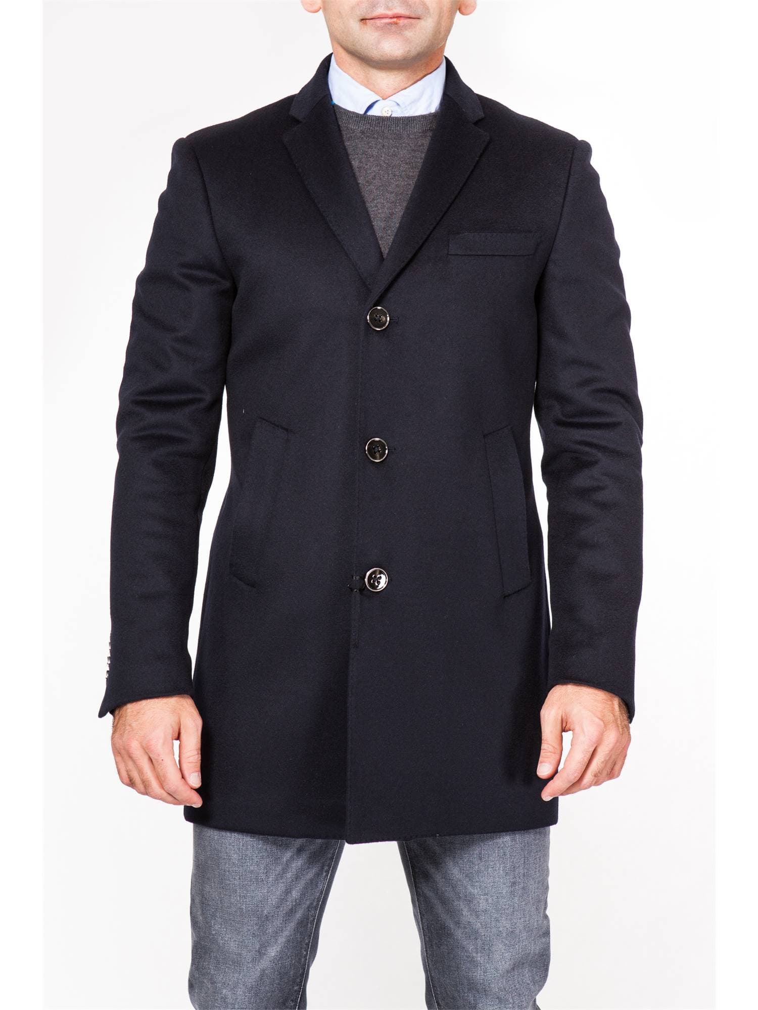 Men's Coat Alessandro Dell Acqua AD1719B/T8373 50 BLUE
