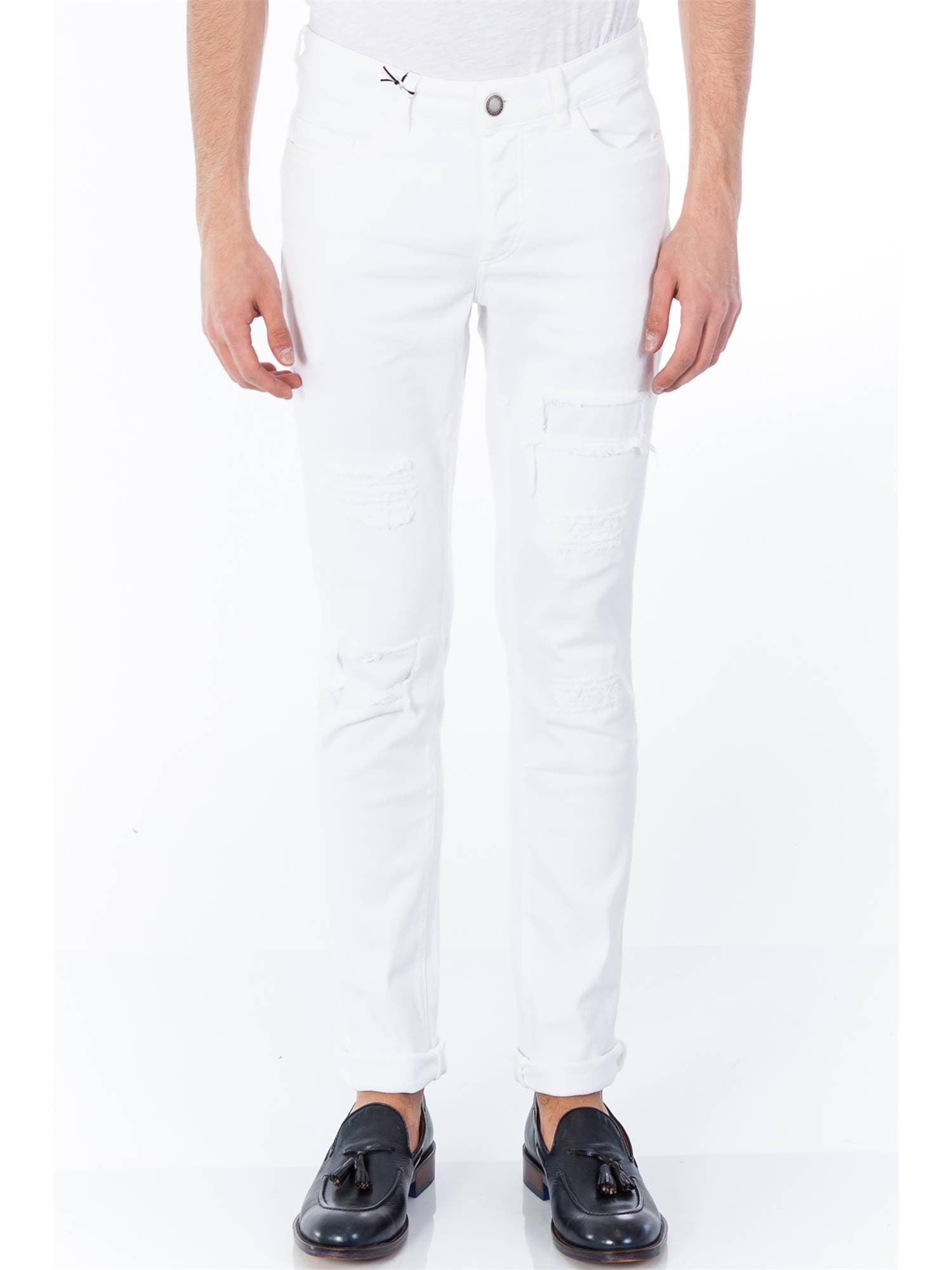 Alessandro Dell Acqua - 5 pockets with rotations AD7176WB/0058EL 10R