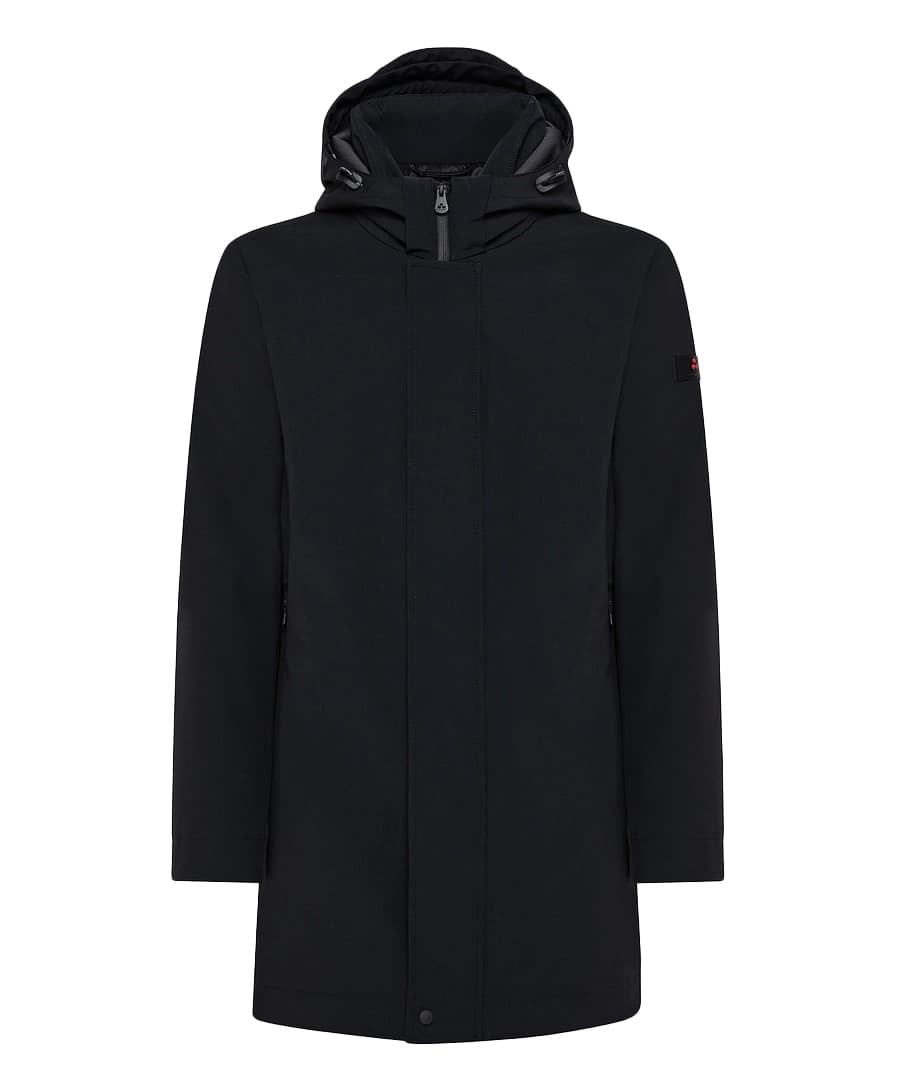 Peuterey - Trench a Tre Strati Minimal e Tecnico ALBALI KP 01 NERO