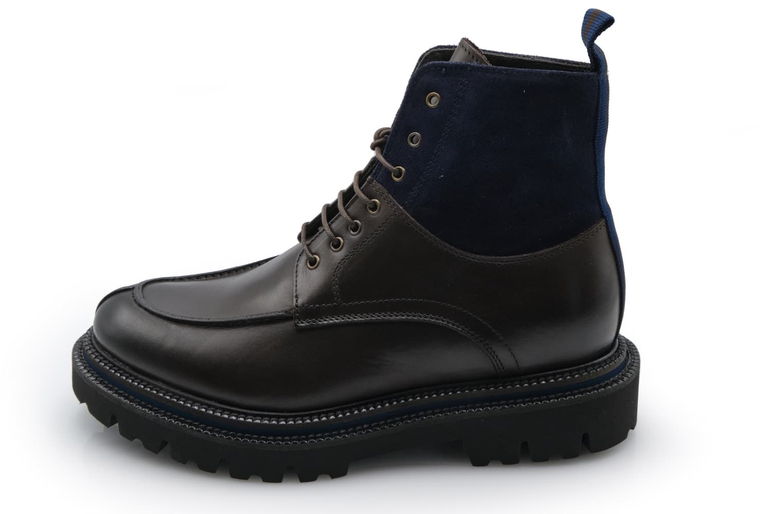 Marechiaro 1962 - Anfibio Pelle Moro,Blue suede 5351/22 D600MC BLU