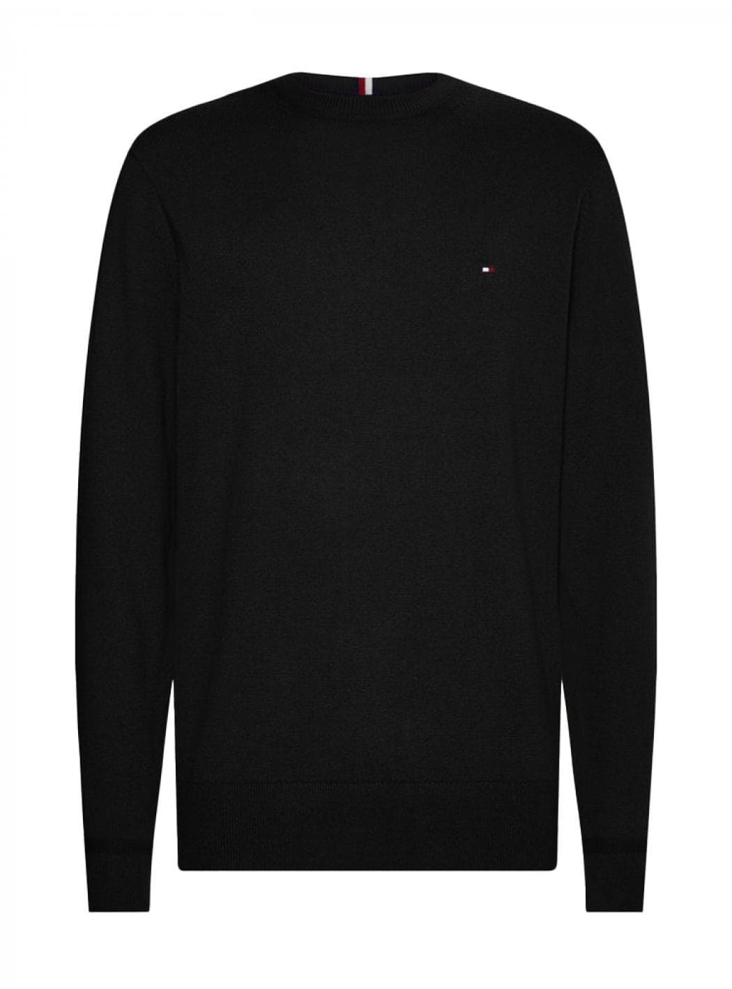 Tommy Hilfiger - Th Monogram table in Cotton and Cashmere MW0MW28046 BDS NERO