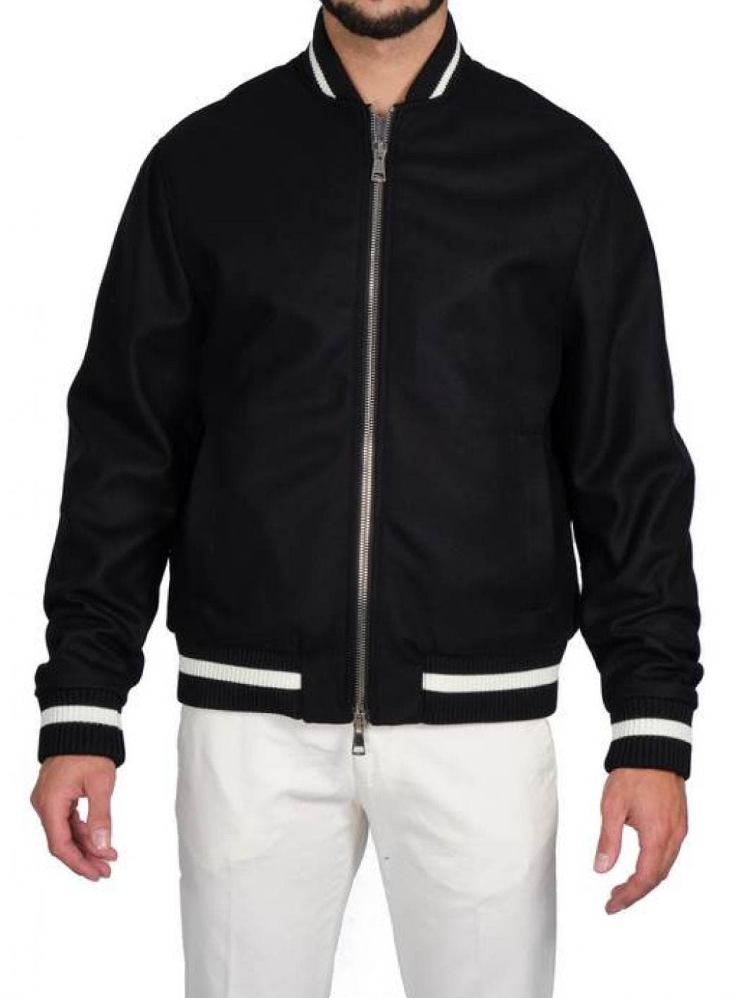 Golden Craft 1957 - College with bicolored cuffs Bco/black 613/BOMBER D001 NER