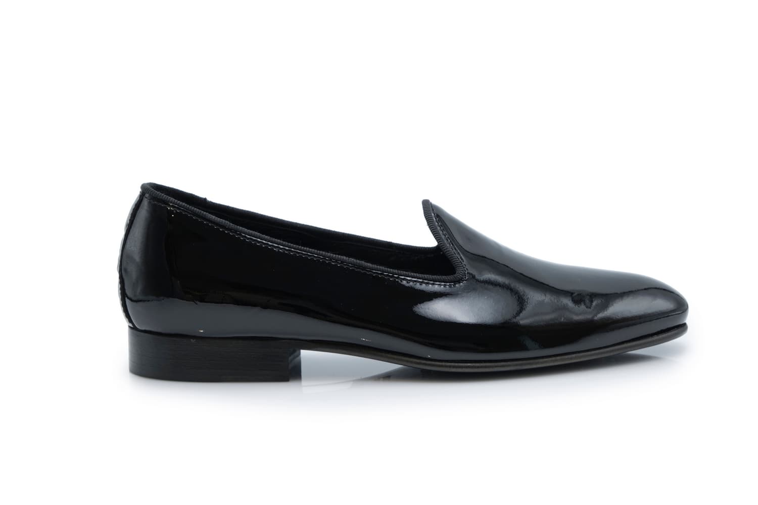 Carlo Pignatelli - Pantofola Vernice 8507 RUGAN NER