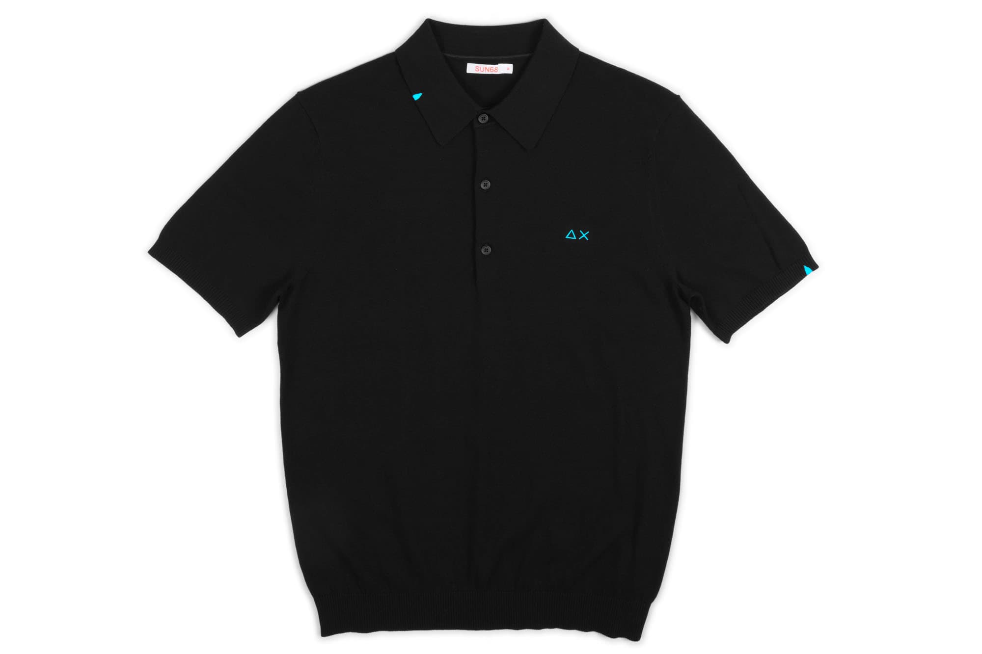 Sun68 - Polo Filo K34107/11 NERO
