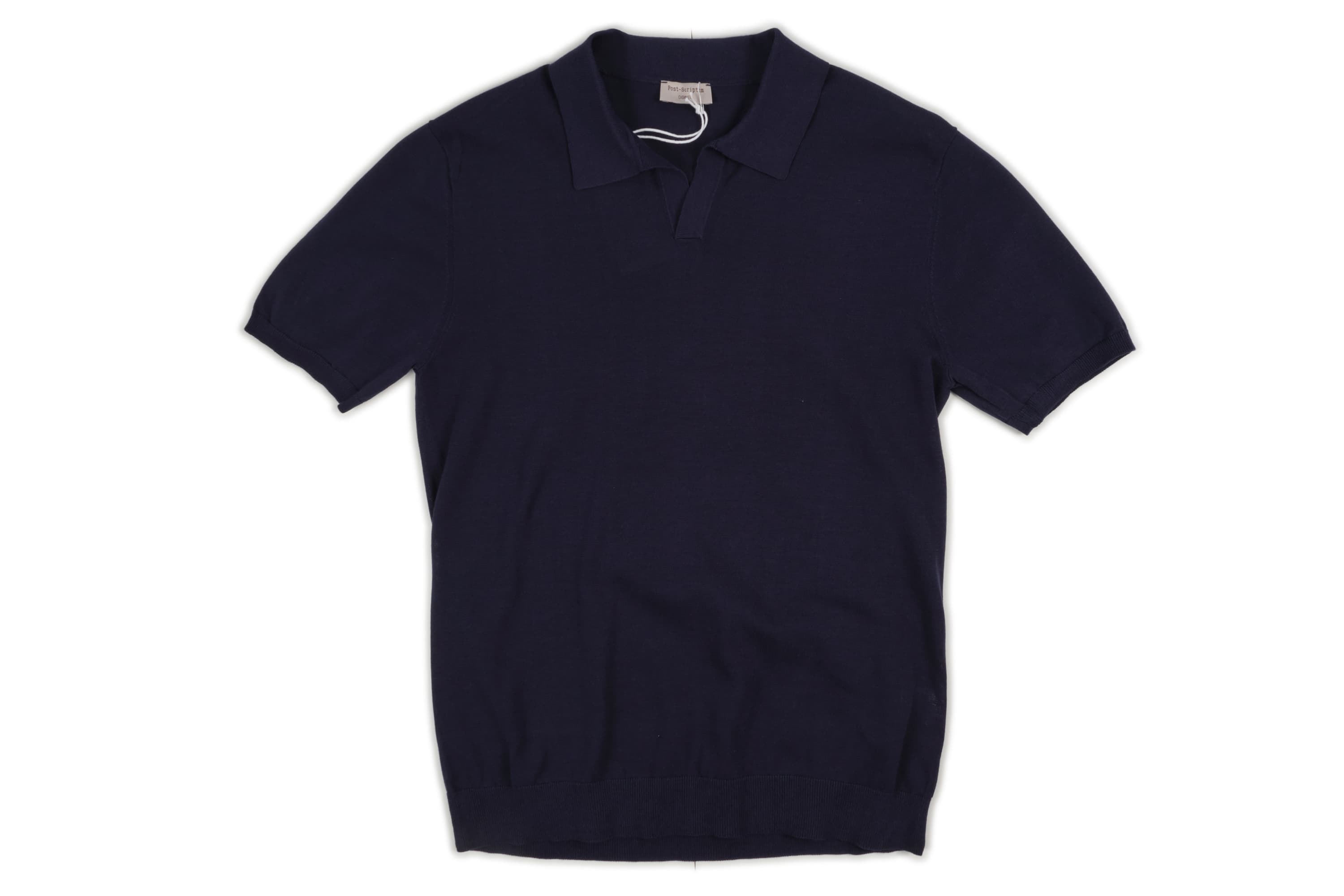 Post-scriptum - Polo Mm Without Bottone 027.5610 068 BLUE