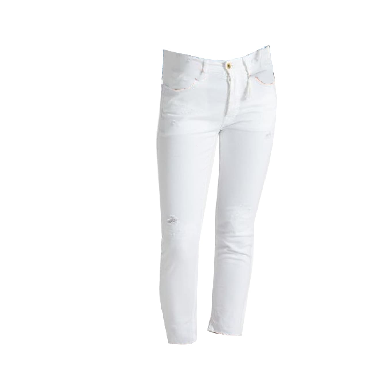 Cycle - Body Slim Ripped Stone 01 White P531217