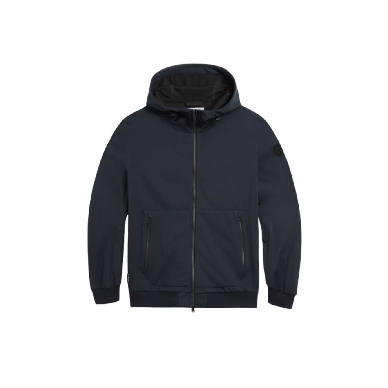 Woolrich - Ut2873 Soft Shell Hoodie 3989 Melton Blue WOSW0128MR