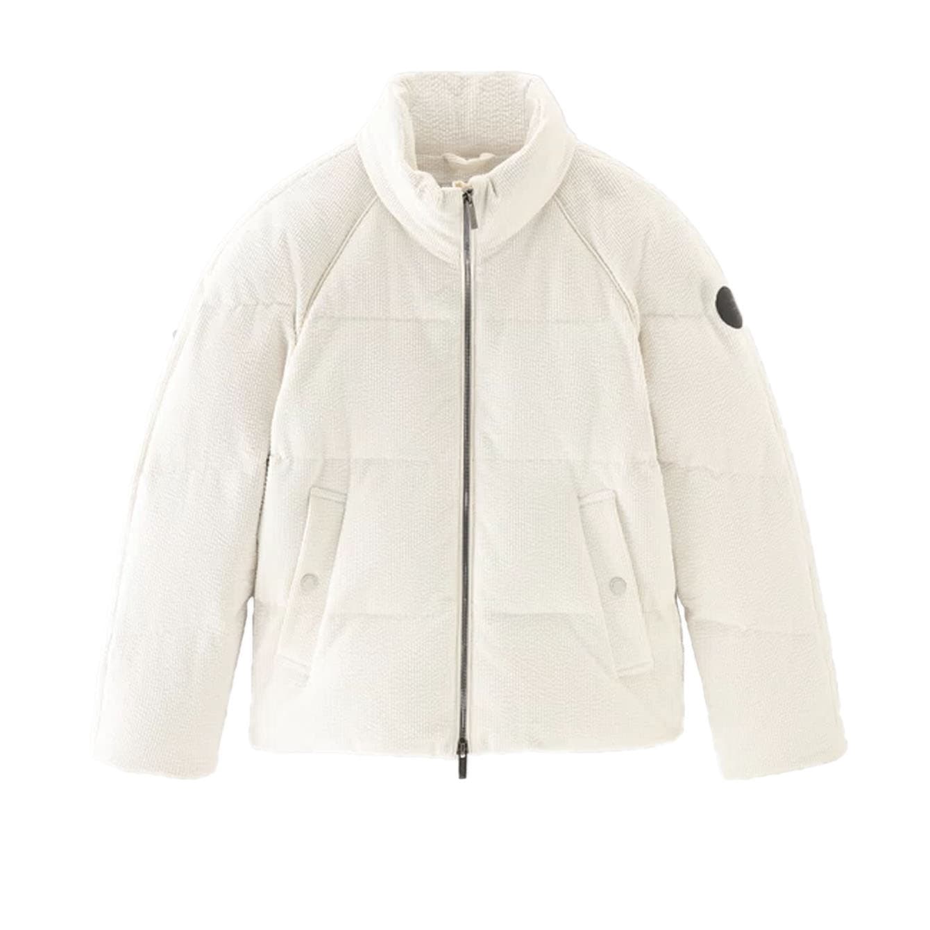 Woolrich - Ut3084 Minehart Jacket 8743 Milky Cream WWOU0739FR