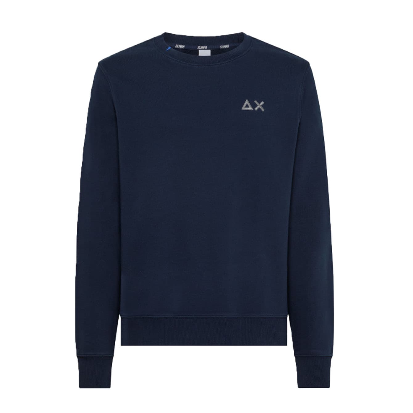 Sun68 - Round Neck Basic 07 Navy Blue F33106