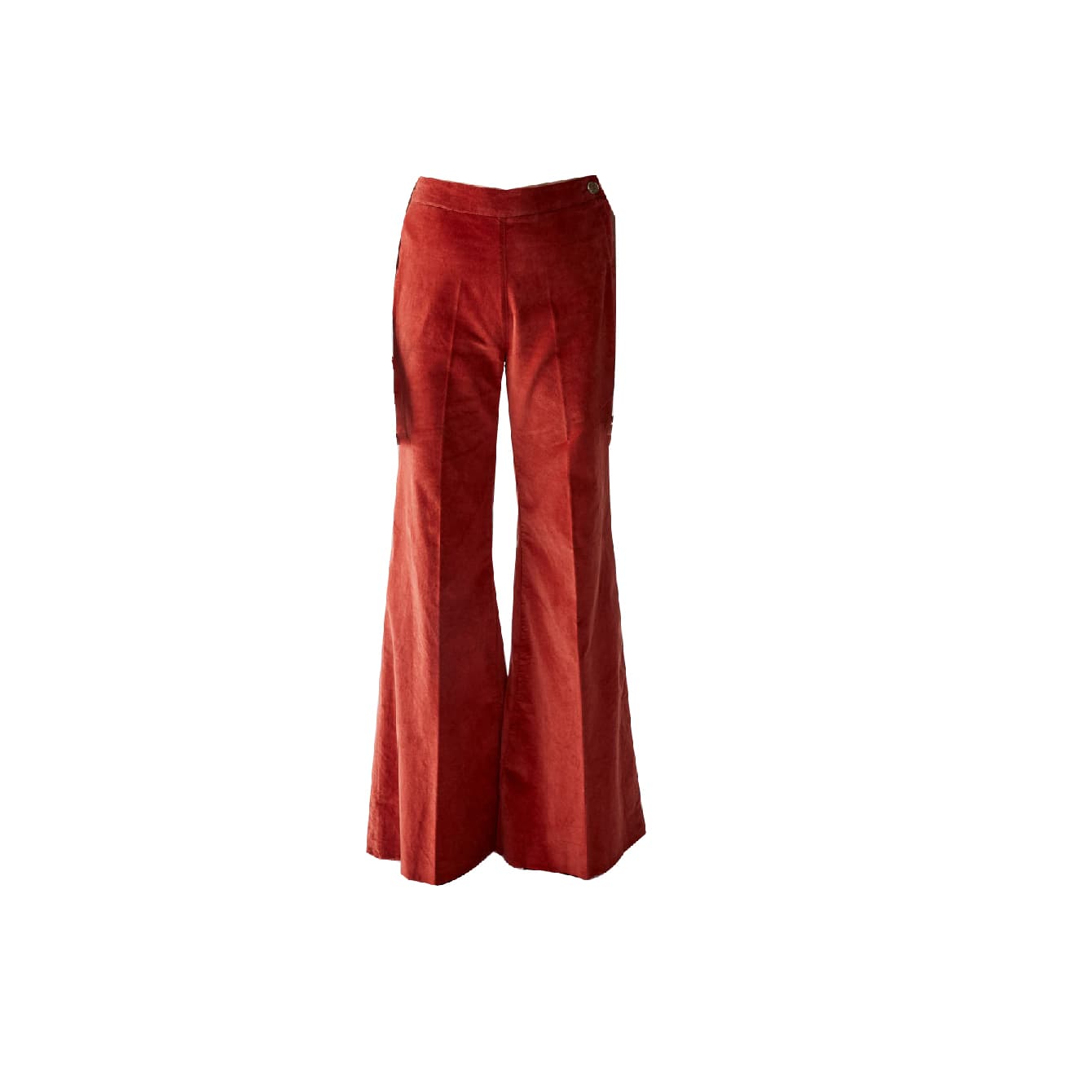 Shaft - Trousers Velvet Milly Bordeaux BI1D30T1000