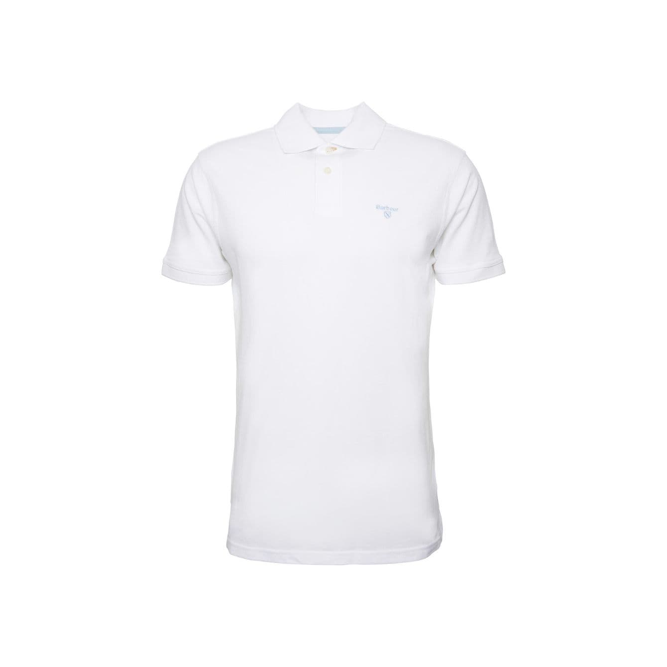Barbour - Polo Bianco Lightweight mml1367