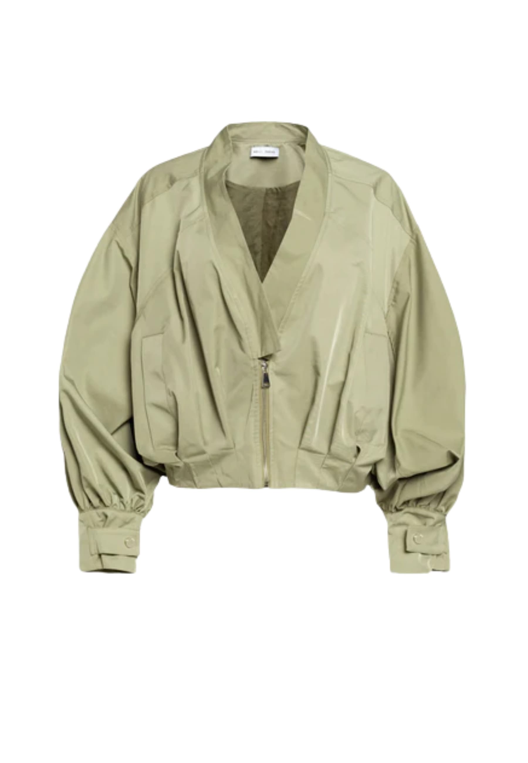 bomber Woman Weili Zheng with A V neckline
