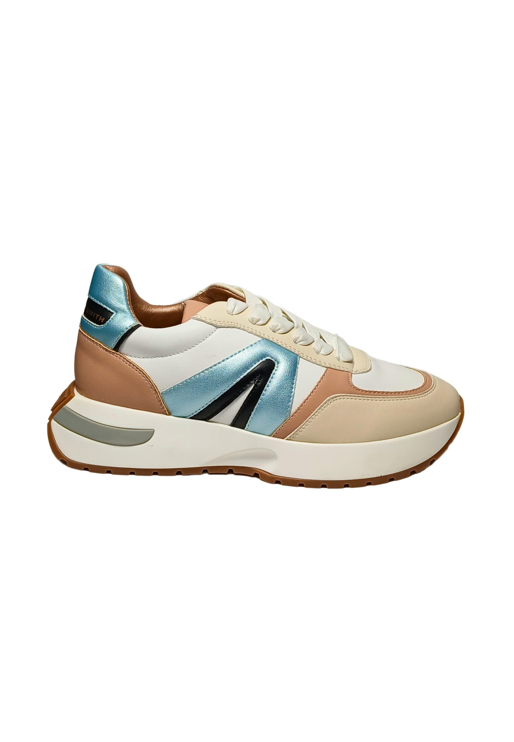 Women's Shoes Alexander Smith Hyde Woman-Ivory blue