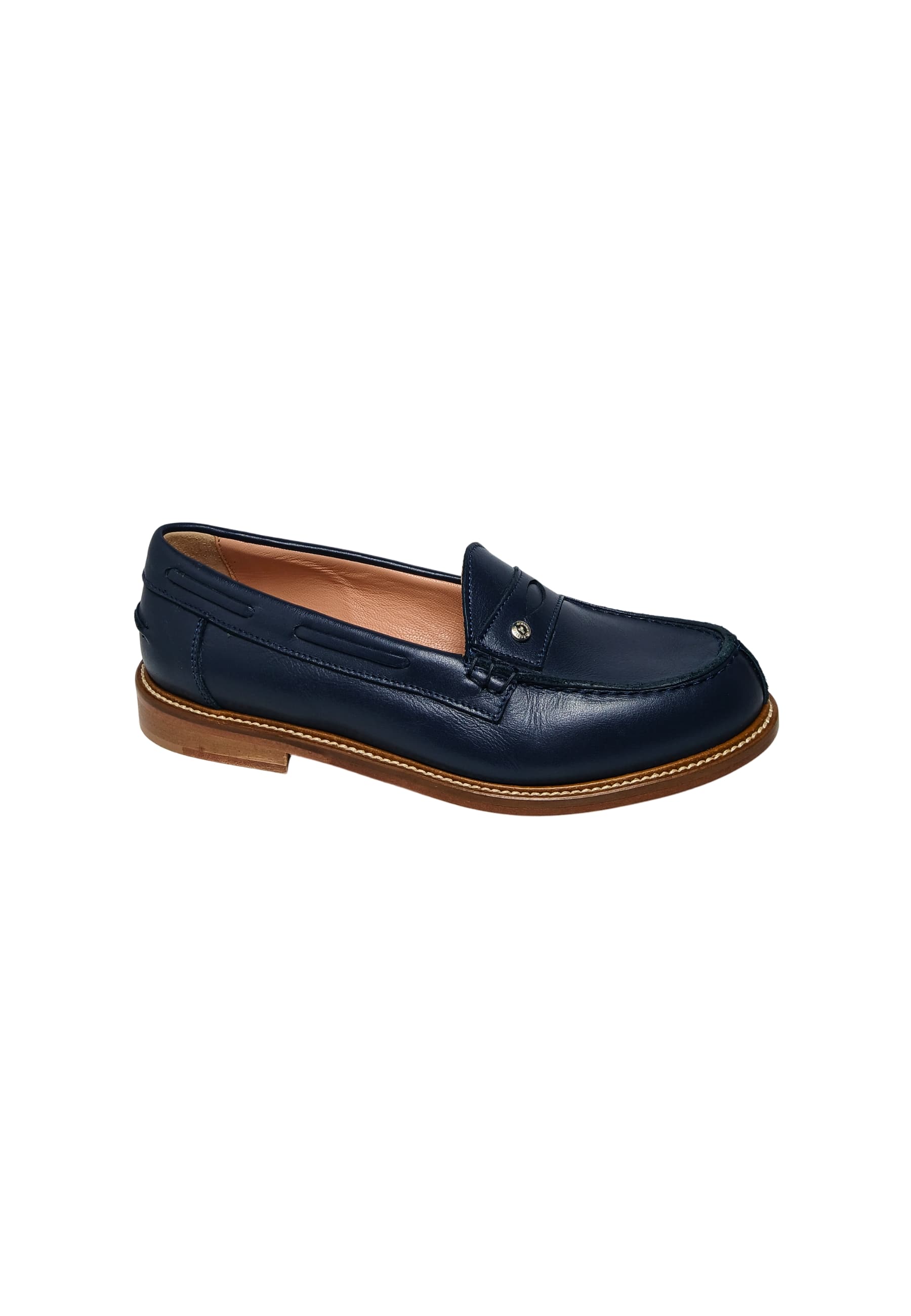 sa10102C9esof750 Pollini Women's Blue Leather