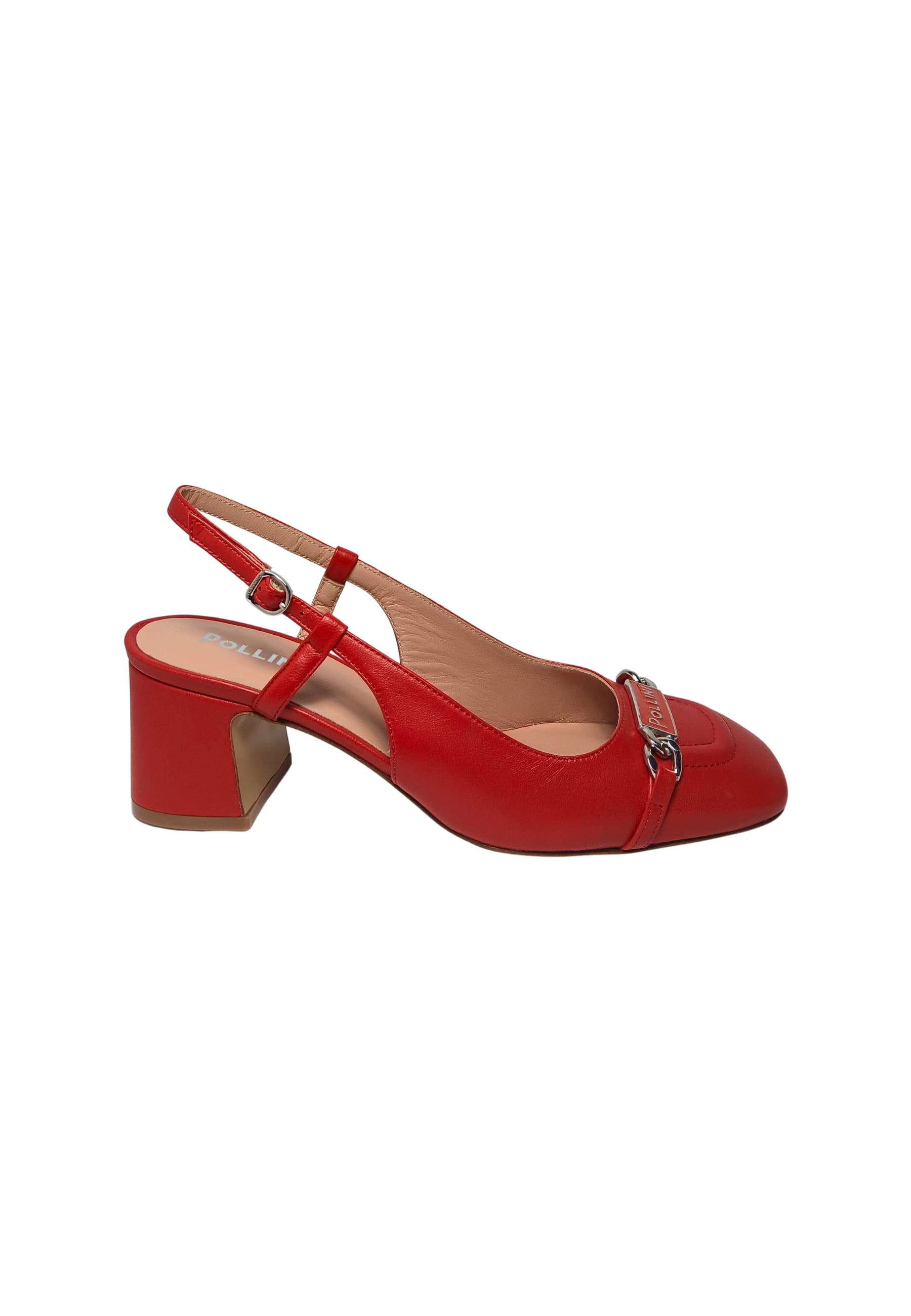 sa11013C9enap502 Pollini Women's Leather Red
