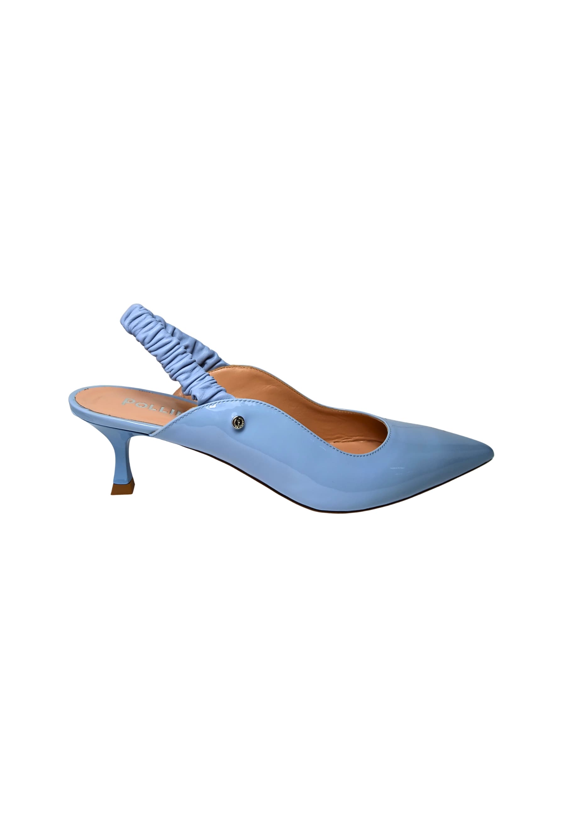 sa11035C9ever701 Pollini Women's Patent Leather Celeste
