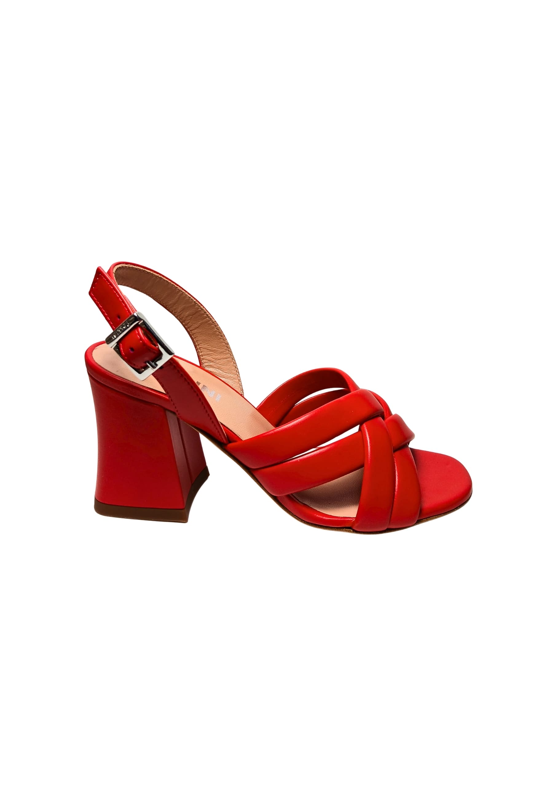 sa16017C9enap502 Pollini Women's Leather Red