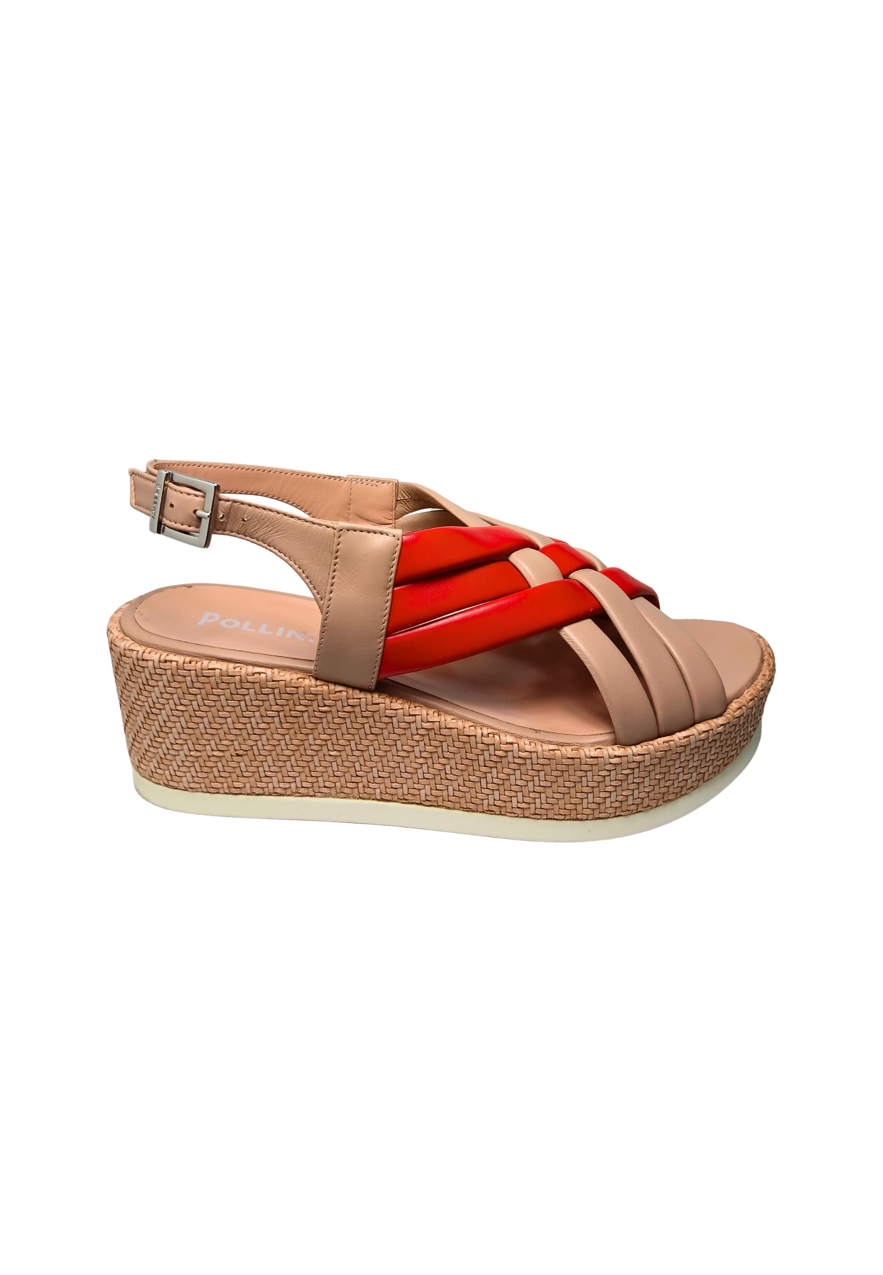 sa16085G9enap50B Pollini Women's Nappa Multicolor