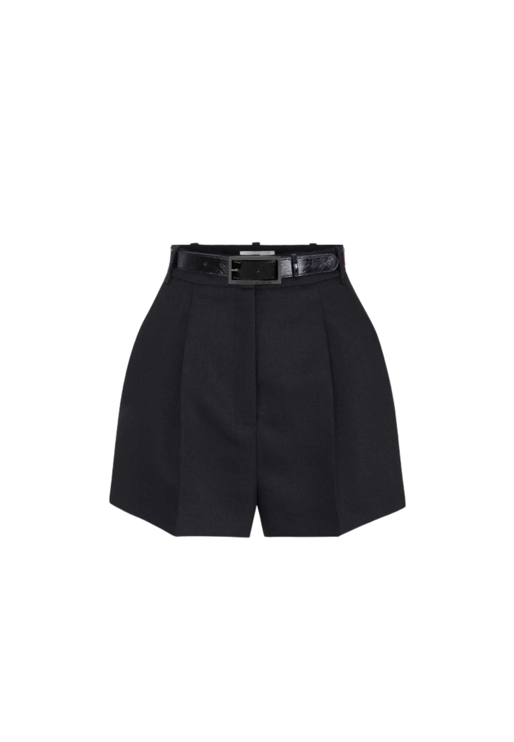 shorts Elisabetta Franchi in wool with belt