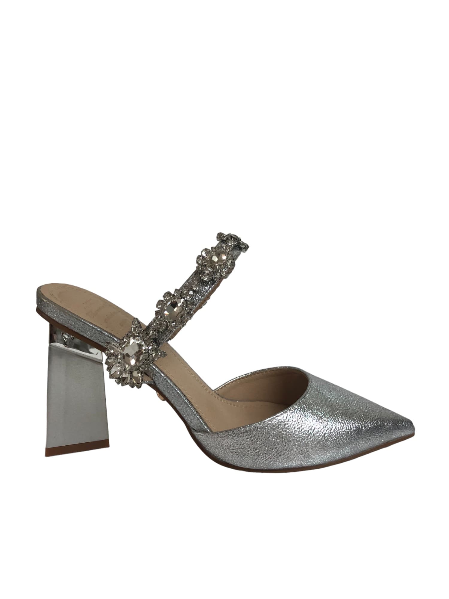 Woman Twentyfourhaitch SH80ARG Slingback Silver