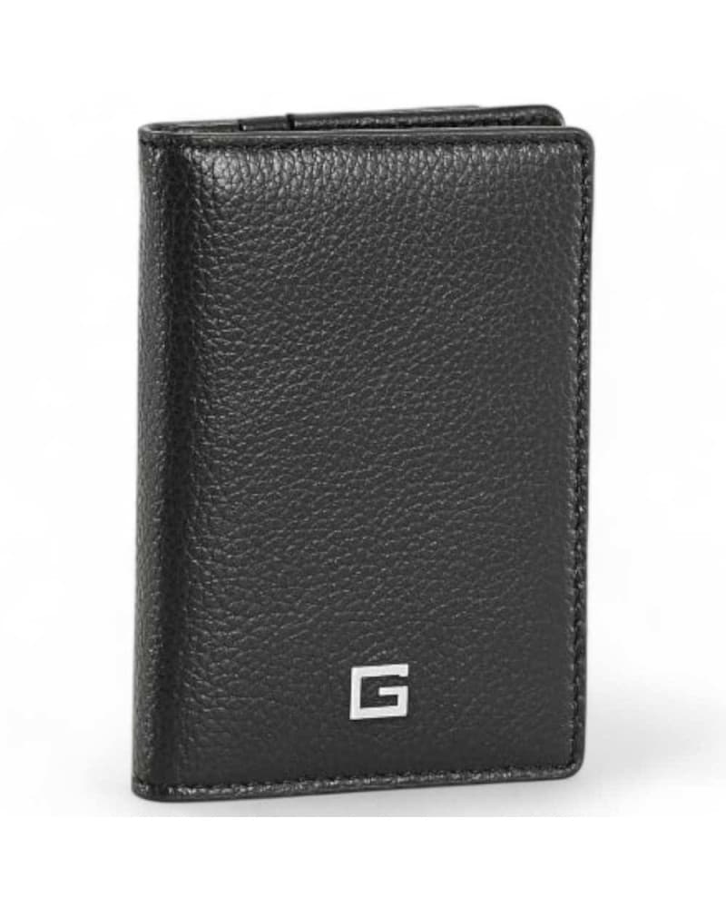 Portfolio Guess madrid Man Black Leather - smmagslea21bla