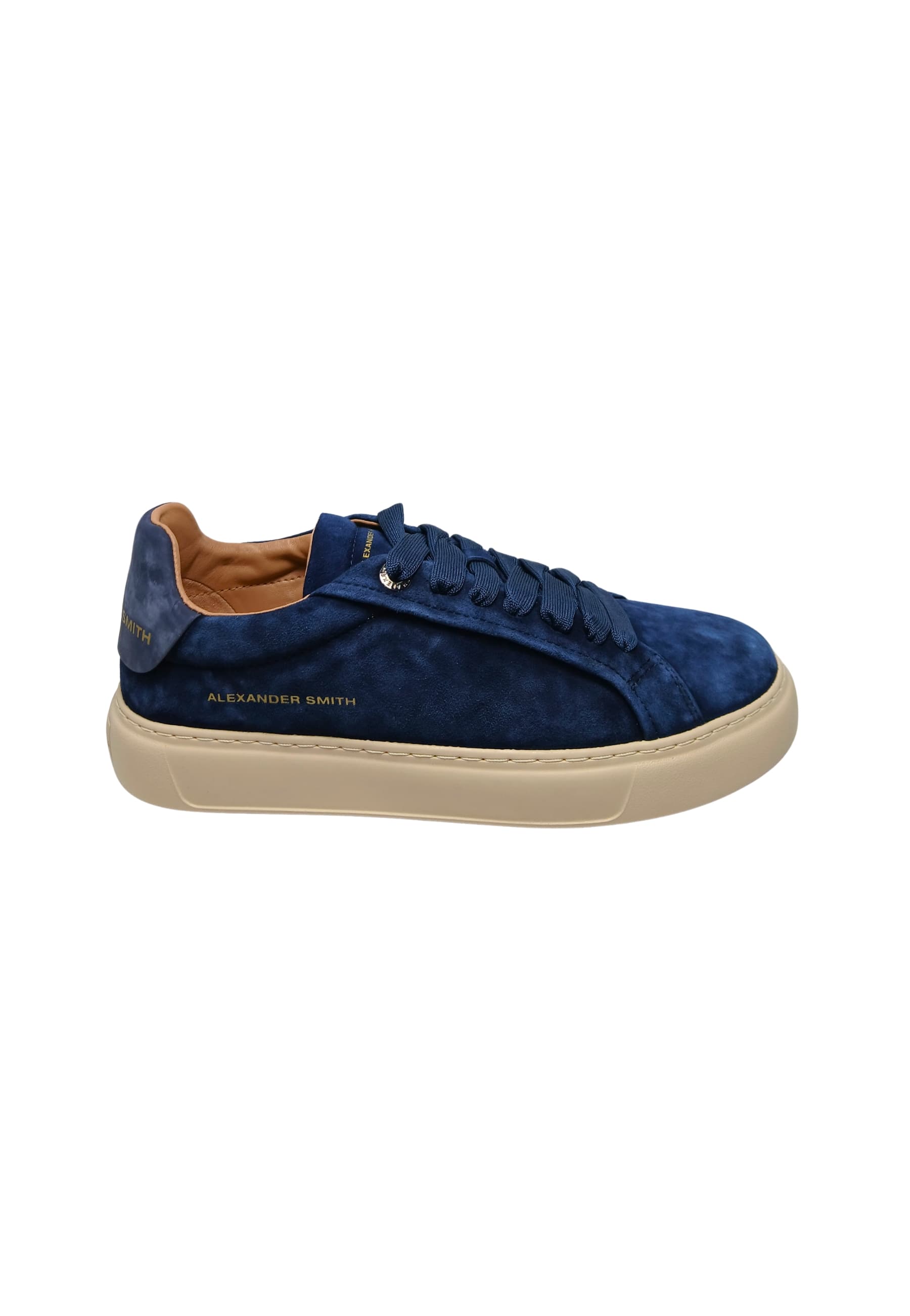 SOM_3669_BNV Alexander Smith Men Suede Blue